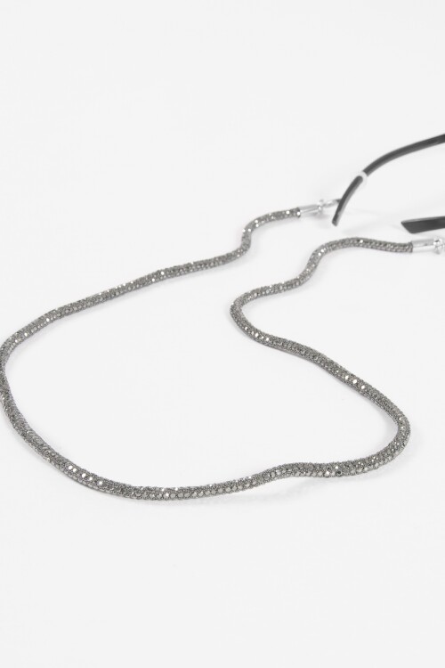 Correa para lentes cordón strass peltre