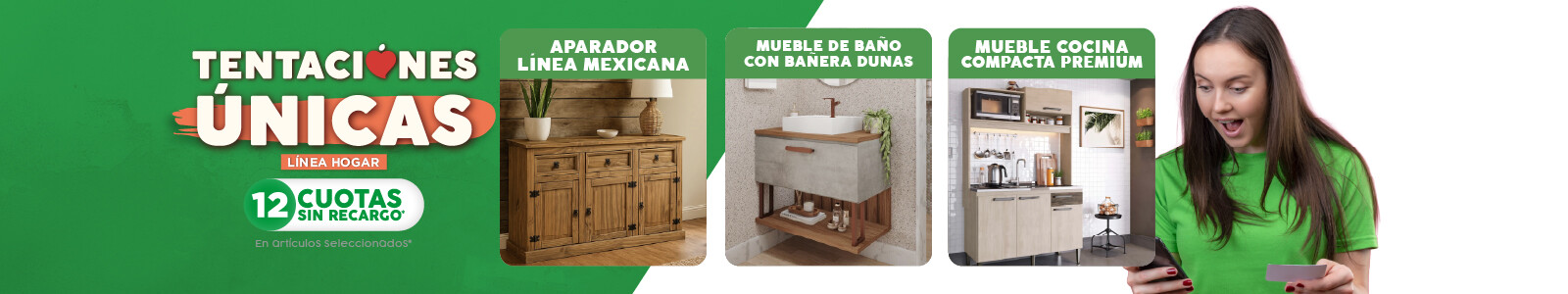 Encontrá todo para tu hogar en La Tentación, con respaldo garantido