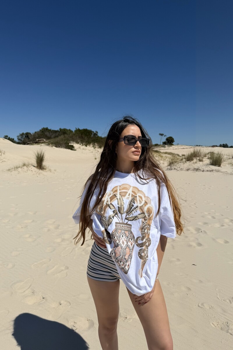 Remera Marrakech - BLANCO 