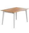 Mesa de comedor Livie 160 cm Udine Blanco