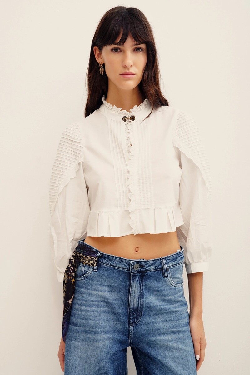 CAMISA VIVIENNE JEWEL Blanco