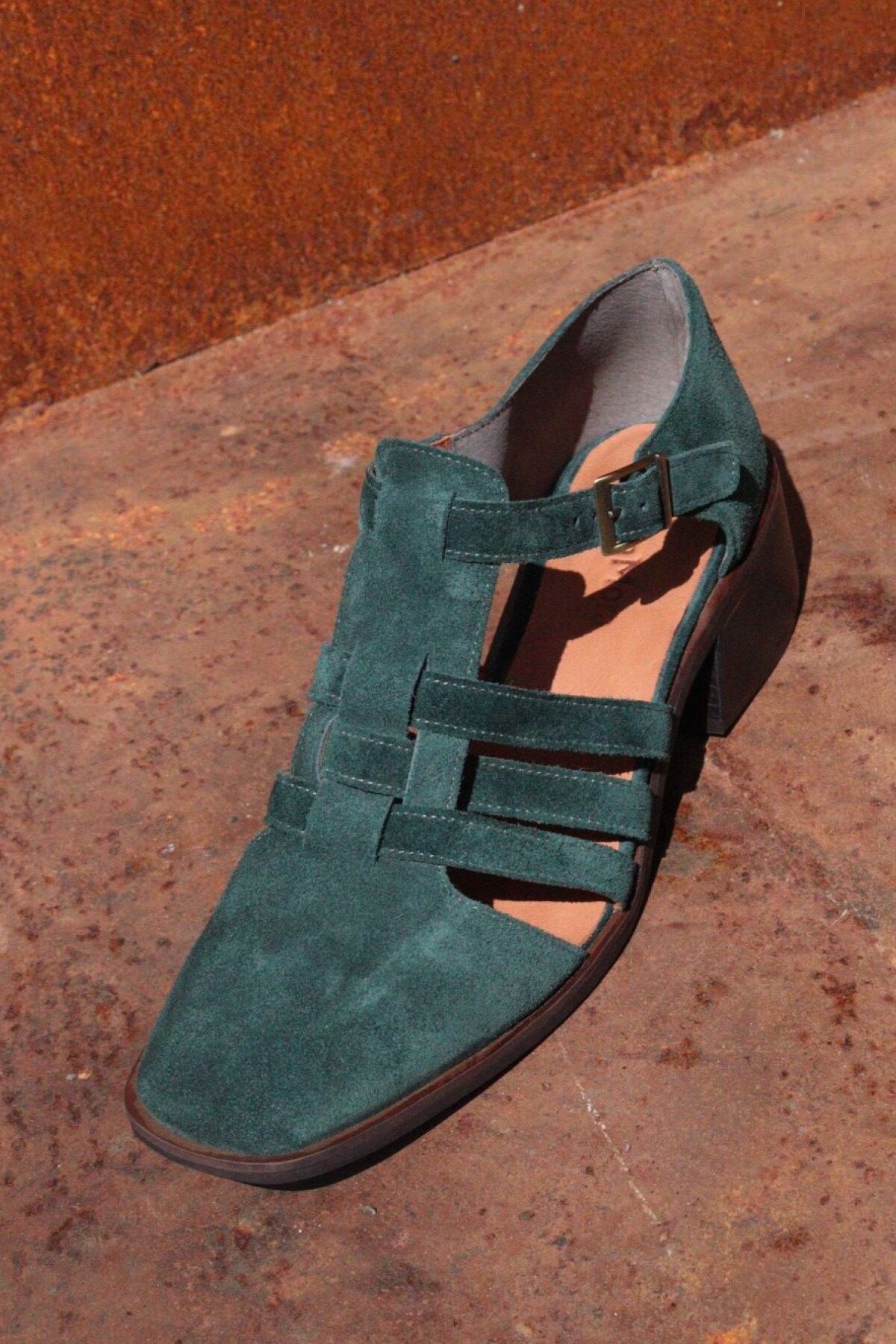 Sandalia Mallorquina Verde Inglés