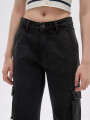 Pantalon Sash Gris Oscuro