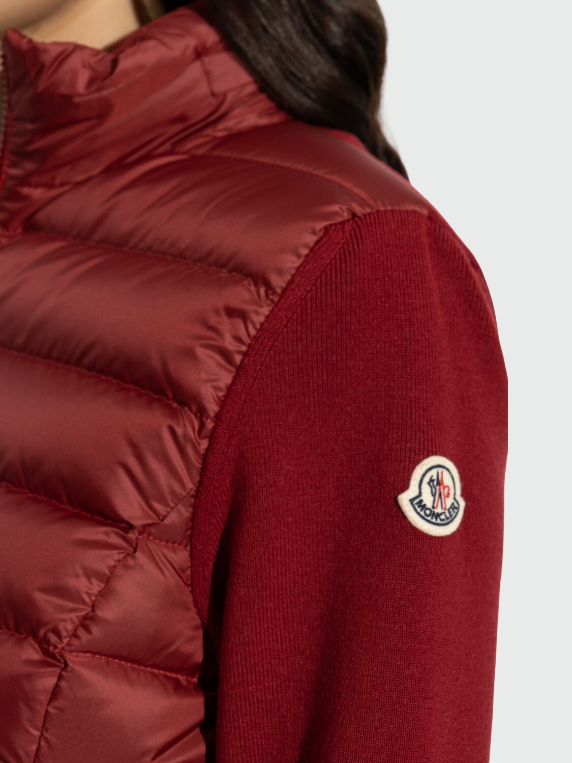 MONCLER - CARDIGAN DE LANA VIRGEN 46C