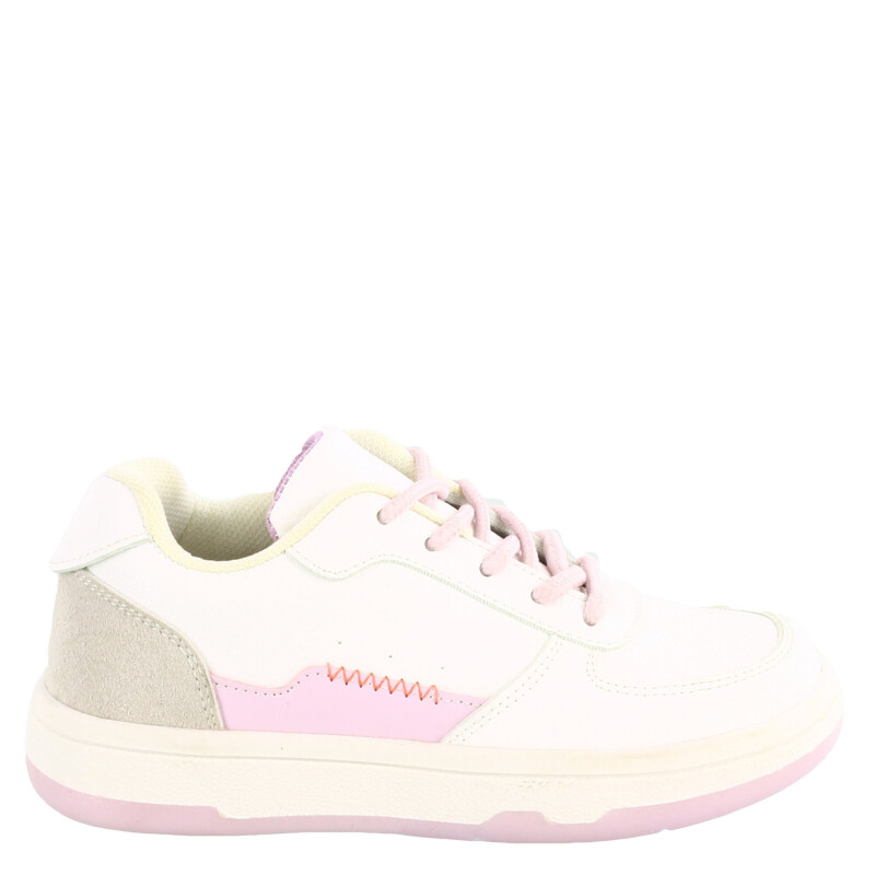 Championes de Niña MINI Miss Carol Pasty Blanco - Rosado