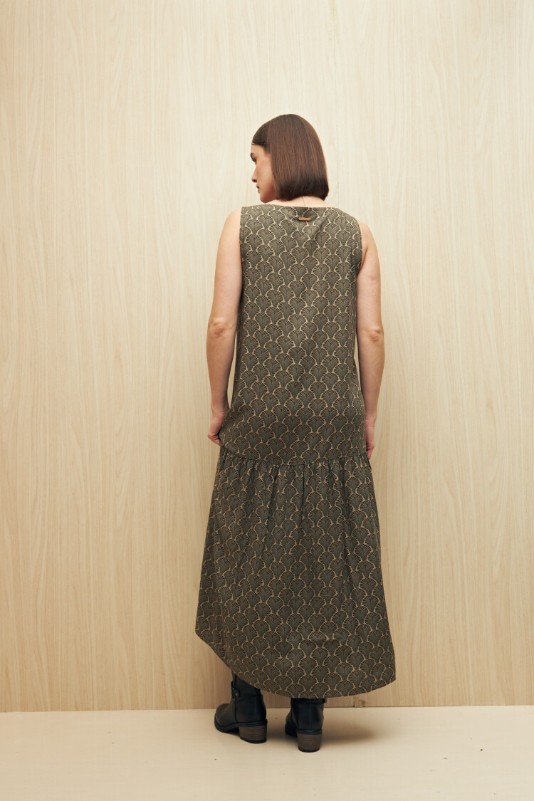 VESTIDO IRAZÚ Caqui