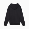 Suede Hoodie Black