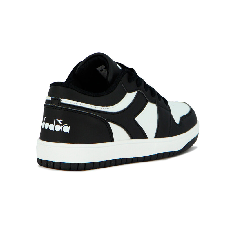 Diadora MILANO Lifestyle Teen Negro-Blanco Negro-Blanco