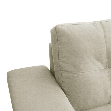 Sillon 3 Cuerpos en tela de Lino Palazio Beige