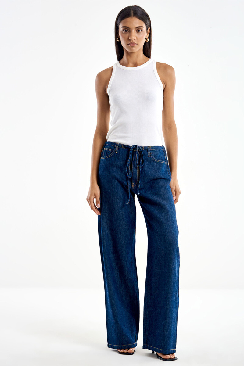 PANTALÓN DENIM Azul