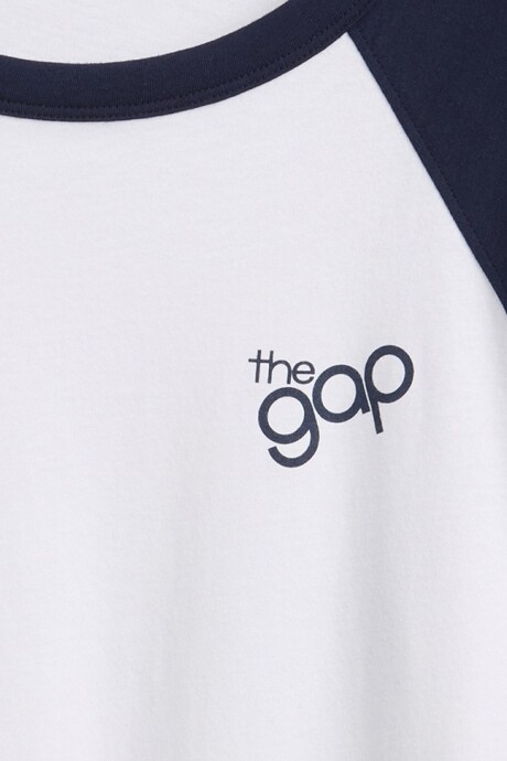 Remera Logo Gap Mujer Navy Uniform