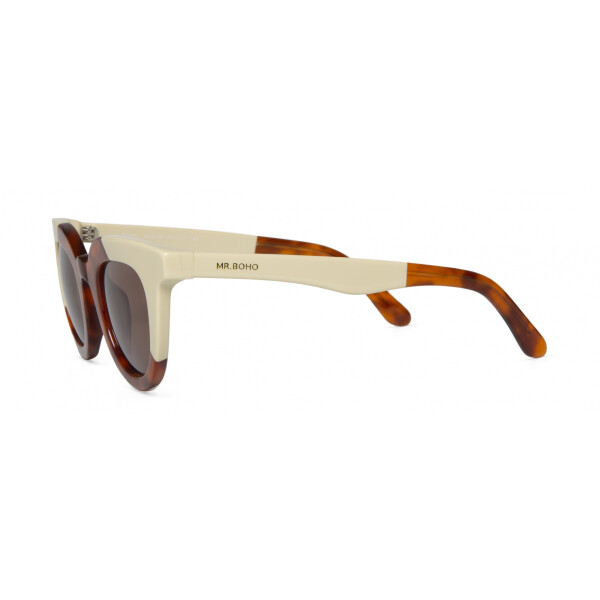 Mr Boho Hayes col VG1-08 Cream/Tortoise Hayes Col Vg1-08