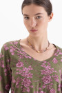 REMERA HALEY Verde Militar