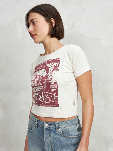 REMERA ZUMAQUE CRUDO