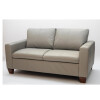 SOFA CUERO - 2 CUERPOS - MODELO BLANC - GRIS SOFA CUERO - 2 CUERPOS - MODELO BLANC - GRIS