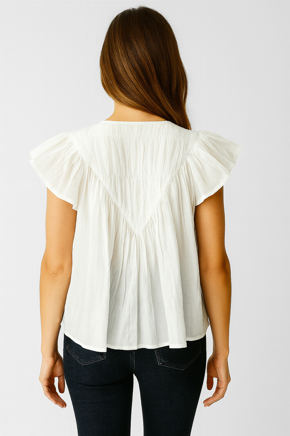 Blusa Glebe Blanco