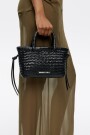 SHOPPER MINI PIEL Negro