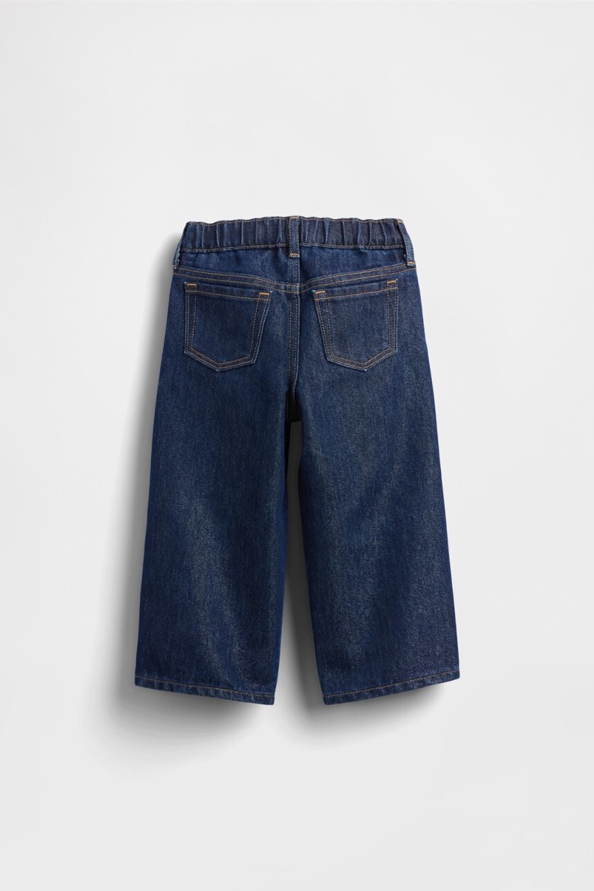 Jean Baggy Toddler Niña Dark Wash