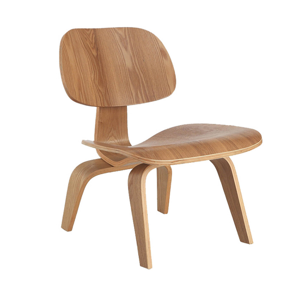 BUTACA LCW MADERA NATURAL-BEIGE ESTILO EAMES FRESNO