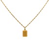 Dije Identidad-Oro bajo-Sin piedra-CP8710 sinpiedra