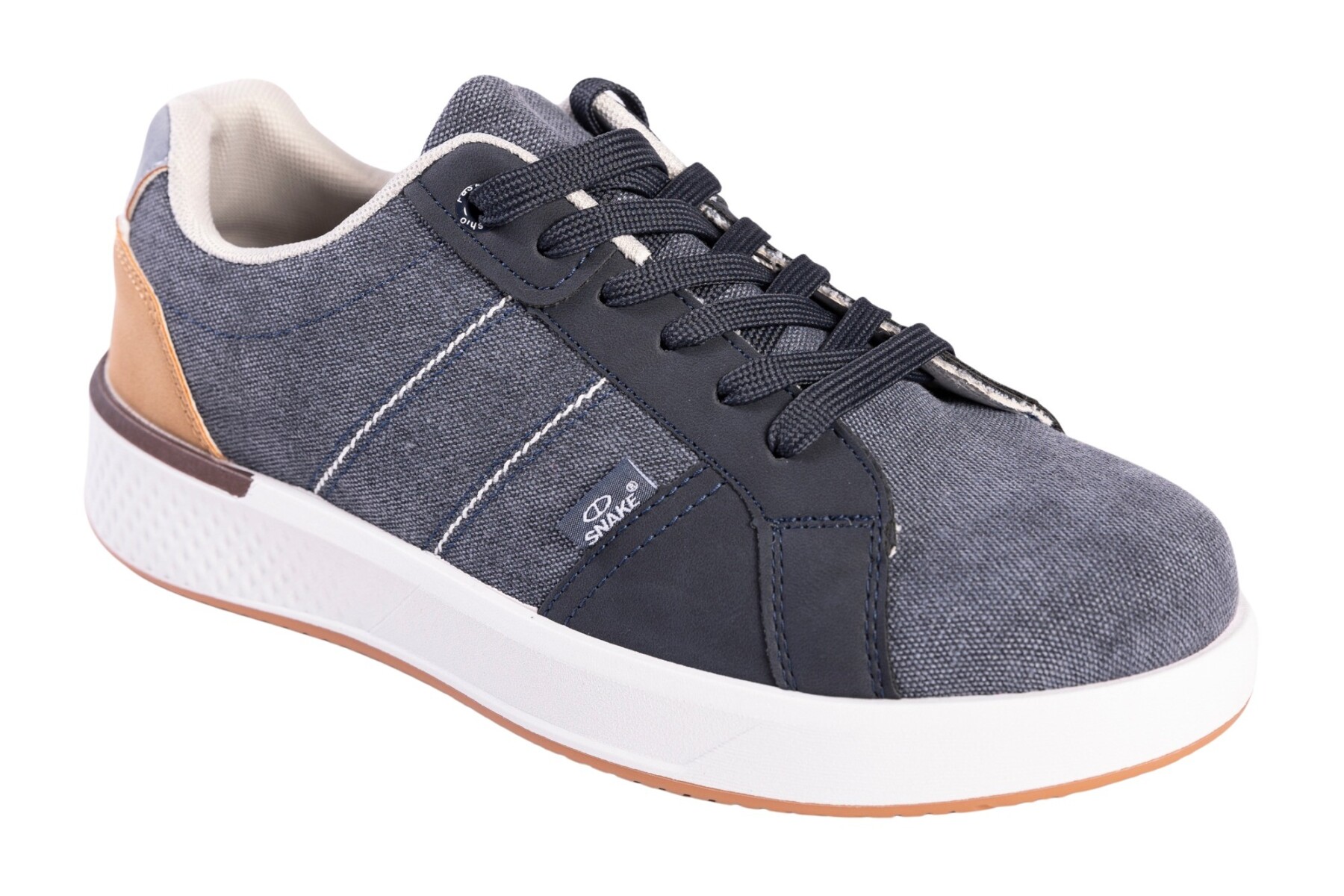 SNAKE COTTON - NAVY 