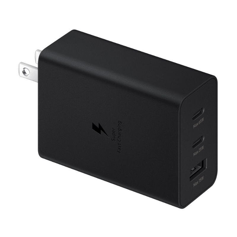Adaptador Trio 65W Samsung Usb-C (Ep-T6530nb) Adaptador Trio 65W Samsung Usb-C (Ep-T6530nb)