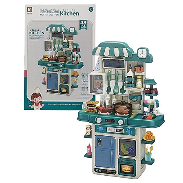 COCINA ** Infantil Luz/ Sonido en Caja -3AA 0399- JA2109 Sin color