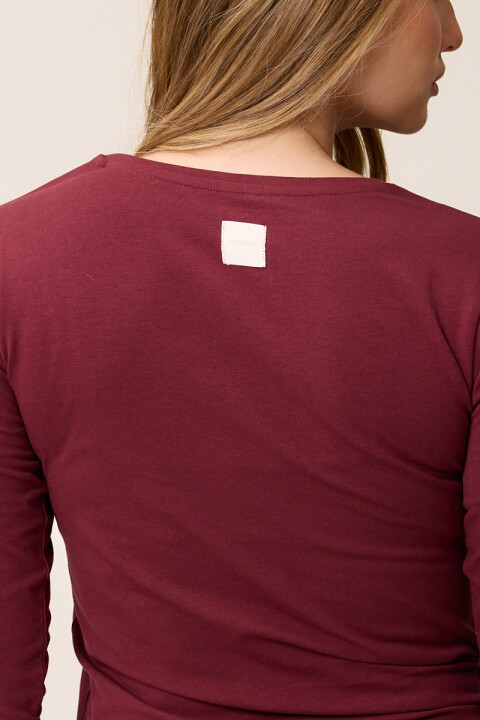 T-SHIRT M/L NOAN POLANCO Vino