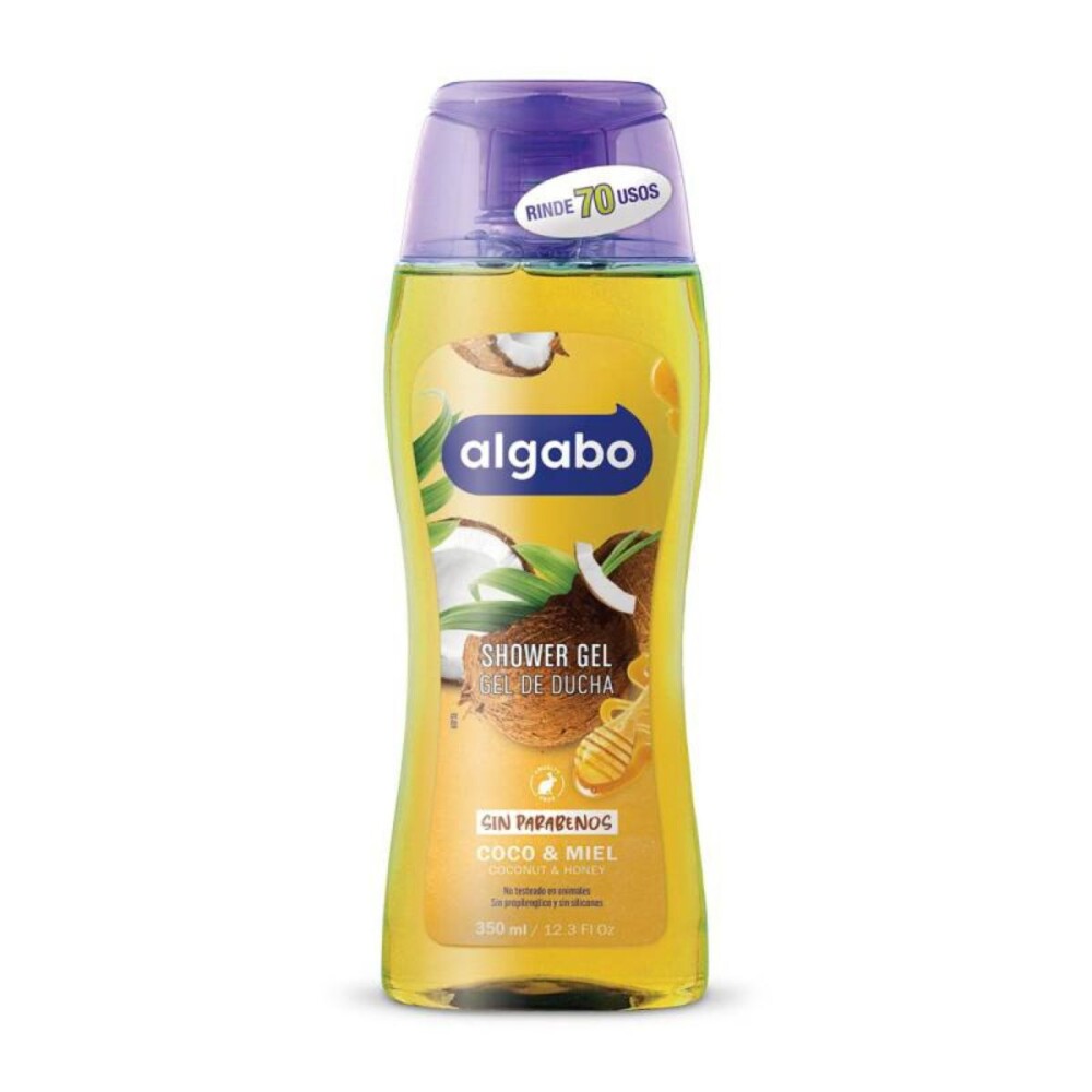 ALGABO GEL DE DUCHA COCO Y MIEL FR. X 35 única