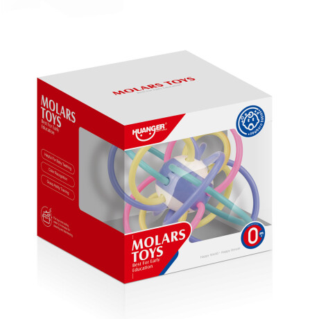 Sonajero Mordillo Estimulación Temprana Ideal Recién Nacidos Multicolor