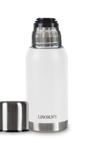 TERMO 750 ml CERBERUS BLANCO_