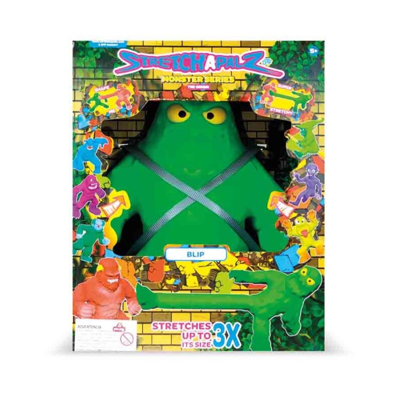 Stretchapalz Monster 24 Cm Caja Exhibidora STRETCHAPALZ MONSTER 24 CM CAJA EXHIBIDORA