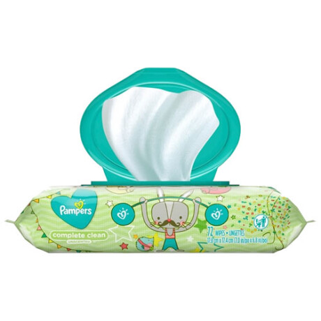 TOALLAS HUMEDAS PAMPERS WIPE UNSCENT COMPLETE CLEAN X 72 TOALLAS HUMEDAS PAMPERS WIPE UNSCENT COMPLETE CLEAN X 72