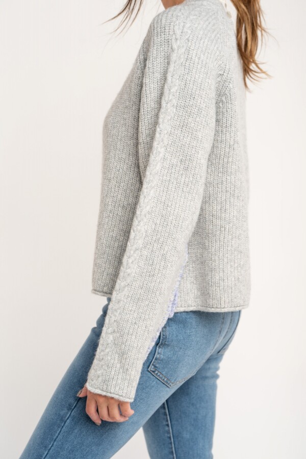 Sweater Gris Melange
