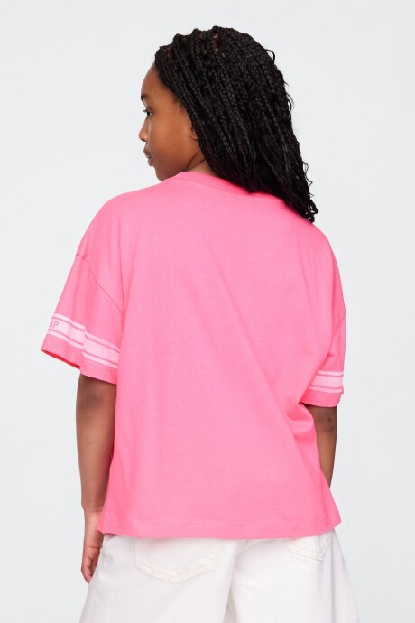 Remera Gráfico Niña May Pink