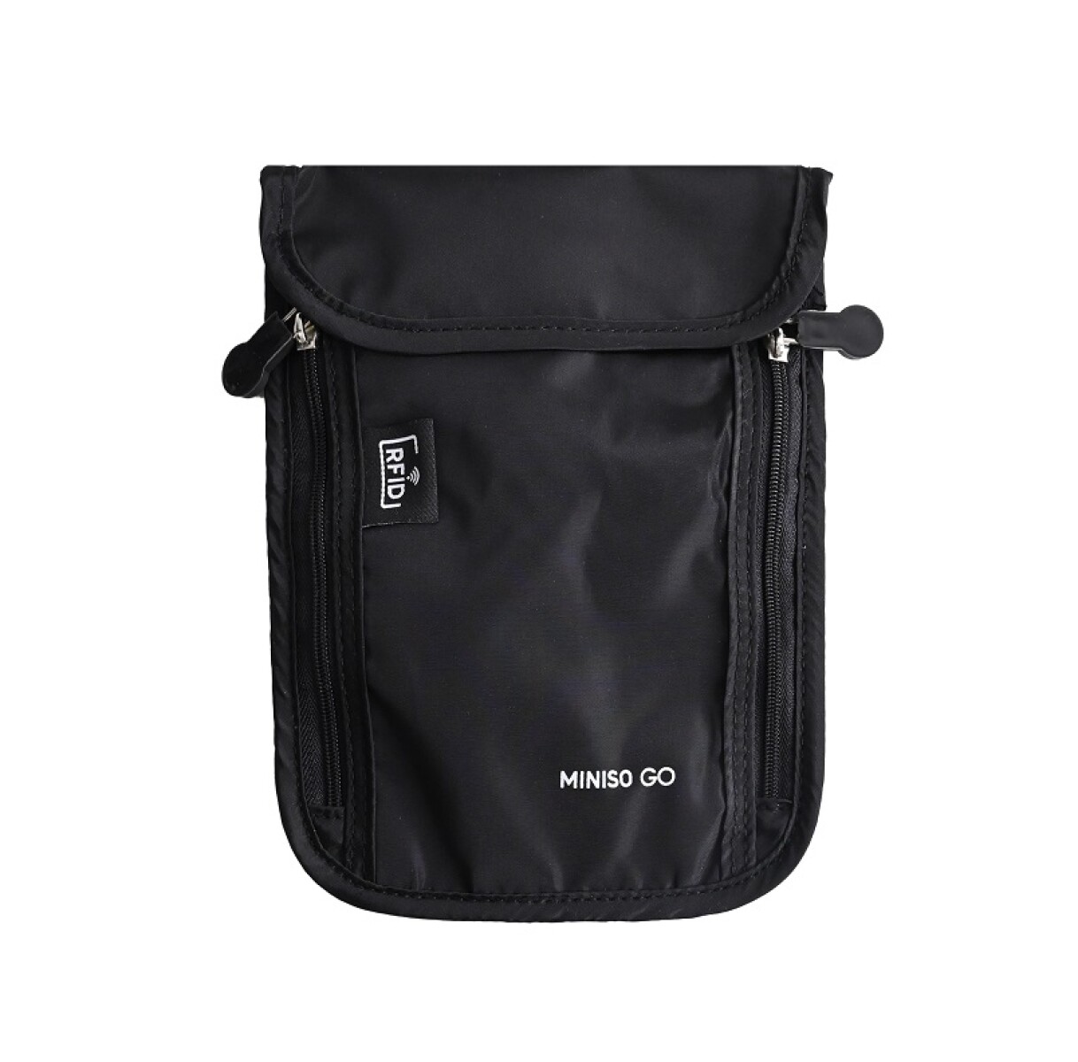 Porta pasaporte - negro 