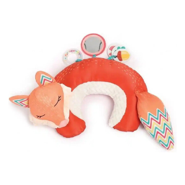 Almohada Para Bebe Actividades Estimulación Sensorial Ludi Color Naranja