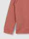 Sudadera Coral Con Volantes Granate