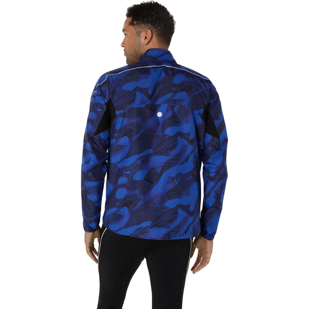 Casaca Running Road Lite-Show Packable Jacket Hombre Performance Black/dark Cobalt