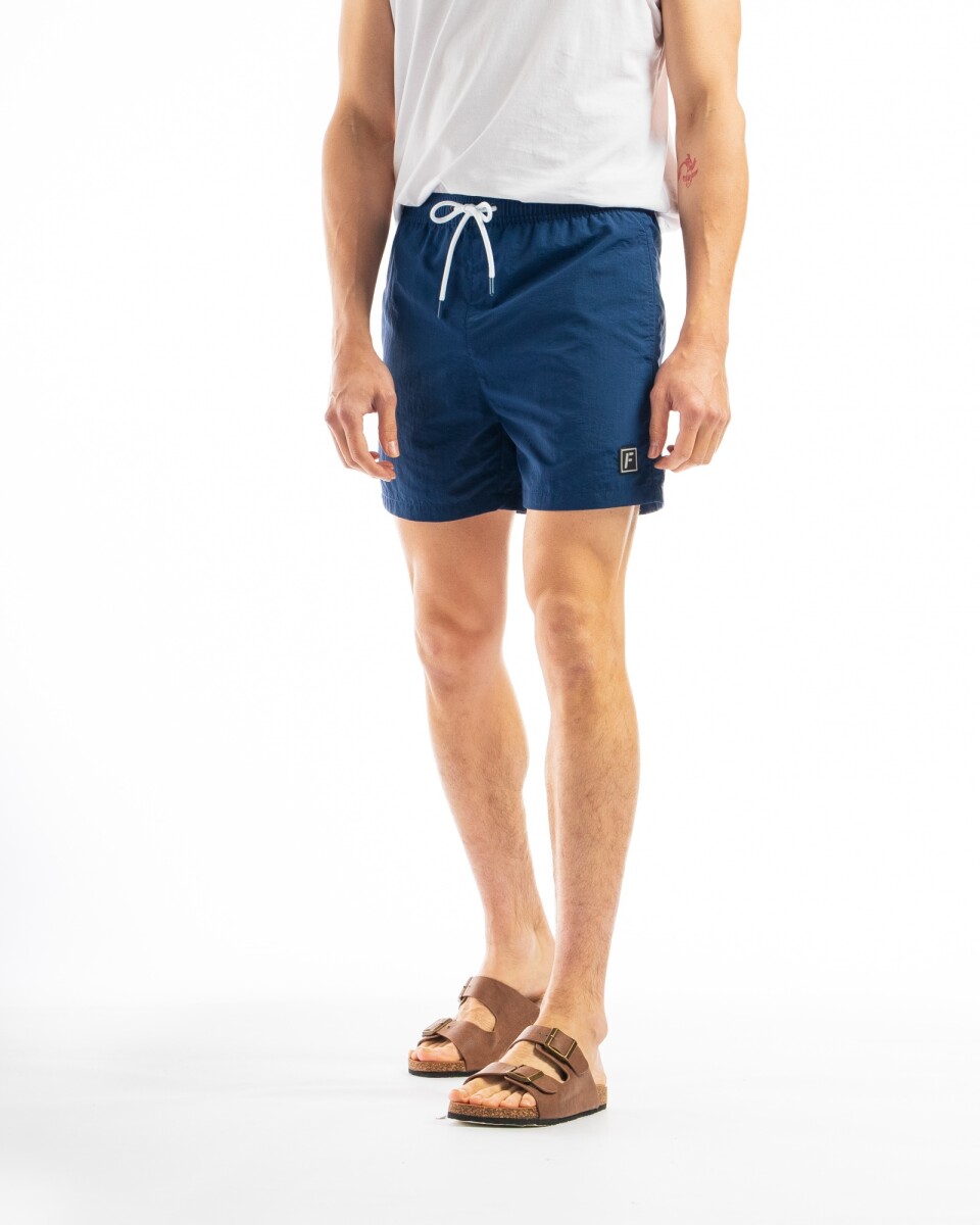 Short Liso Buzios - Marino 