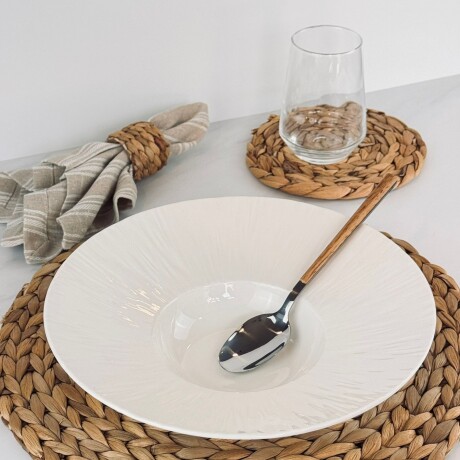 Plato Pasta y Risotto Cerámica Ø27.5cm x Alto 7cm Plato Pasta y Risotto Cerámica Ø27.5cm x Alto 7cm
