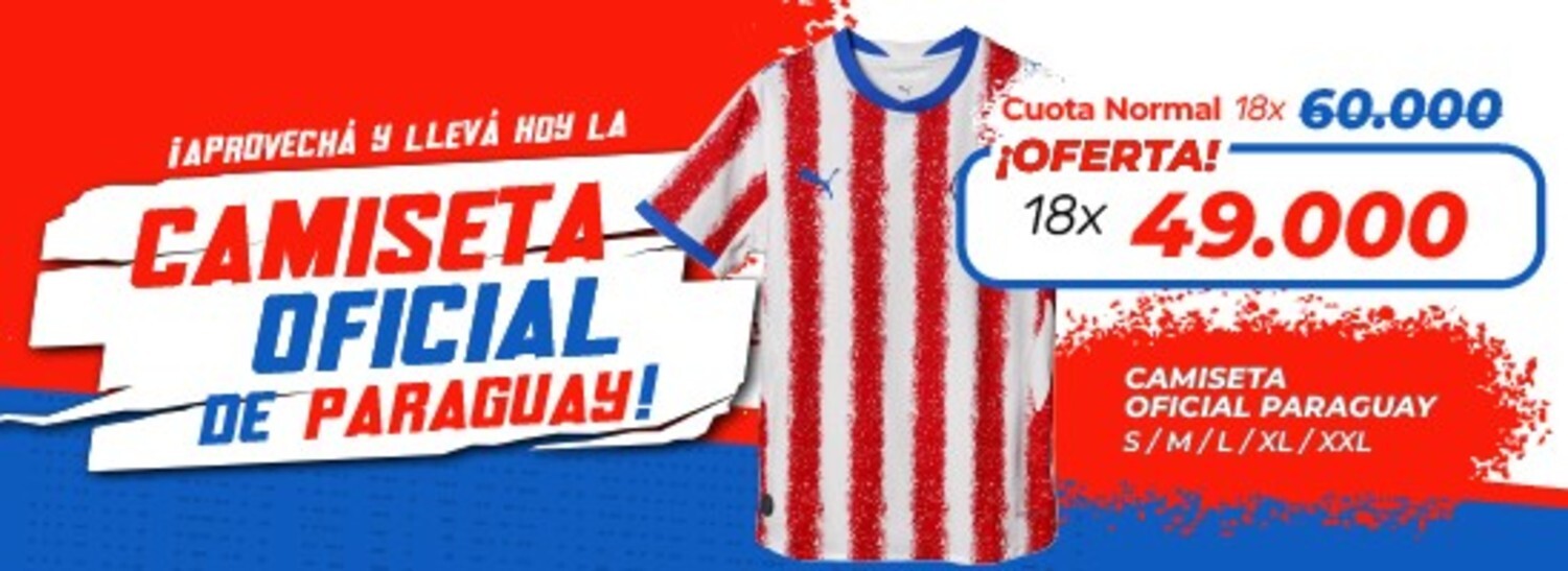 CAMISETA PARAGUAY