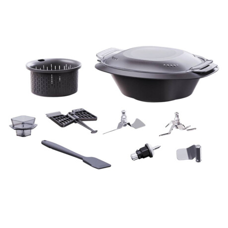 Robot de Cocina Enxuta Smart 1700 Watts con Pantalla Tactil a Color 3 Lts