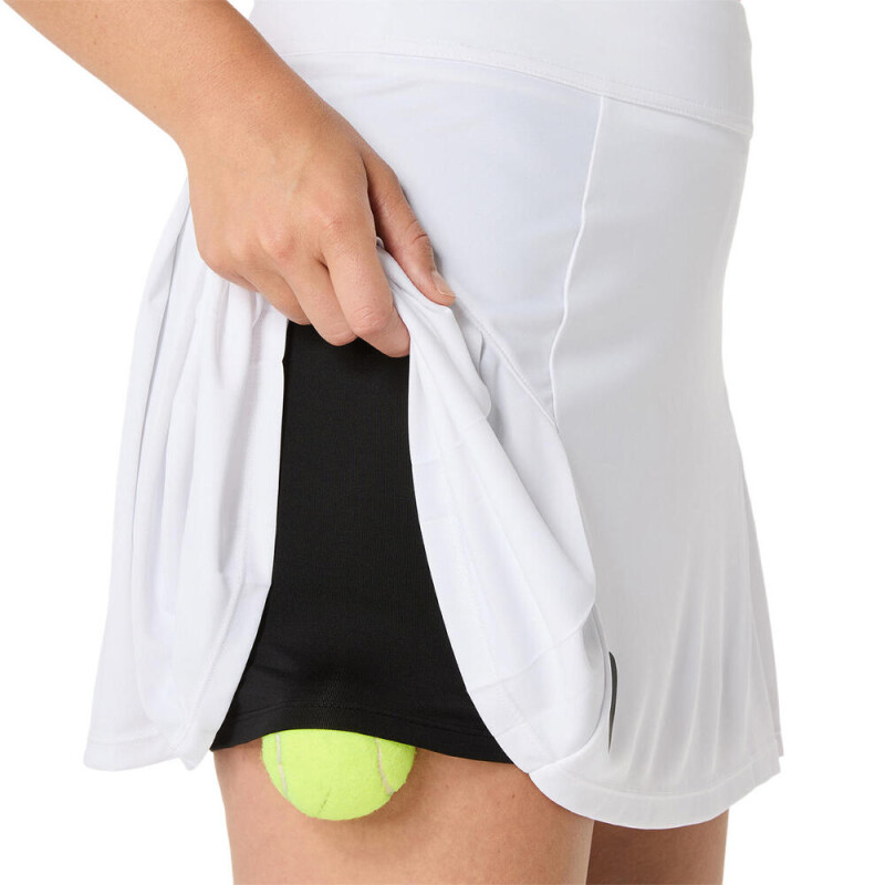 Falda Tenis Match Skort Mujer Brilliant White