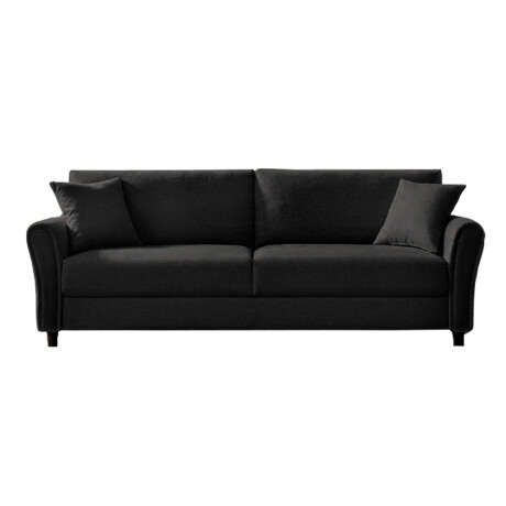 Sofá Sillón 3 cuerpos - Variedad de colores negro