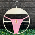 Tanga Colaless Ajustable De Algodón Rosa Talla L-XL