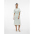VMBUMPY SS CALF SHIRT DRESS WVN GA Silt Green