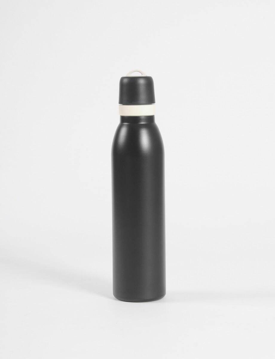 Botella 720 ml con strap - negro 