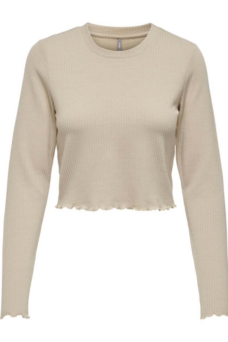 Top Flika Cropped Irish Cream