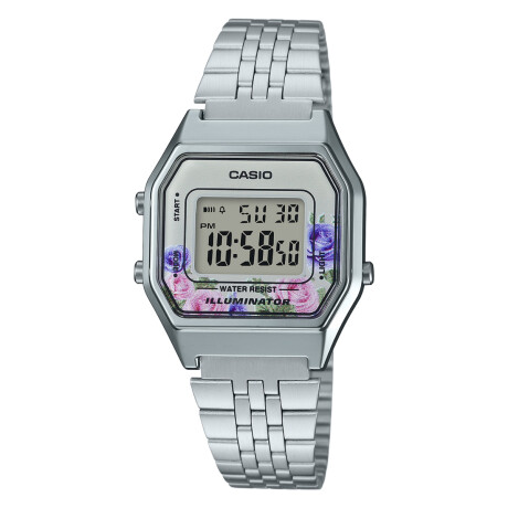 Reloj CASIO RETRO LA680WA-4CDF Acero Plateado Esfera 28mm 0